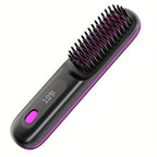 Plancha de pelo inalámbrica | Plancha de Cabello Inalámbrica, Calentamiento Rápido, Peine Alisador para Mujeres, Ligero, Puerto Tipo-C, Anti