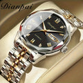 Reloj mecánico automático de lujo para hombre de Dianpai, ideal para uso diario casual, con diseño redondo, calendario y agujas luminosas, un regalo perfecto para hombres, sin batería.