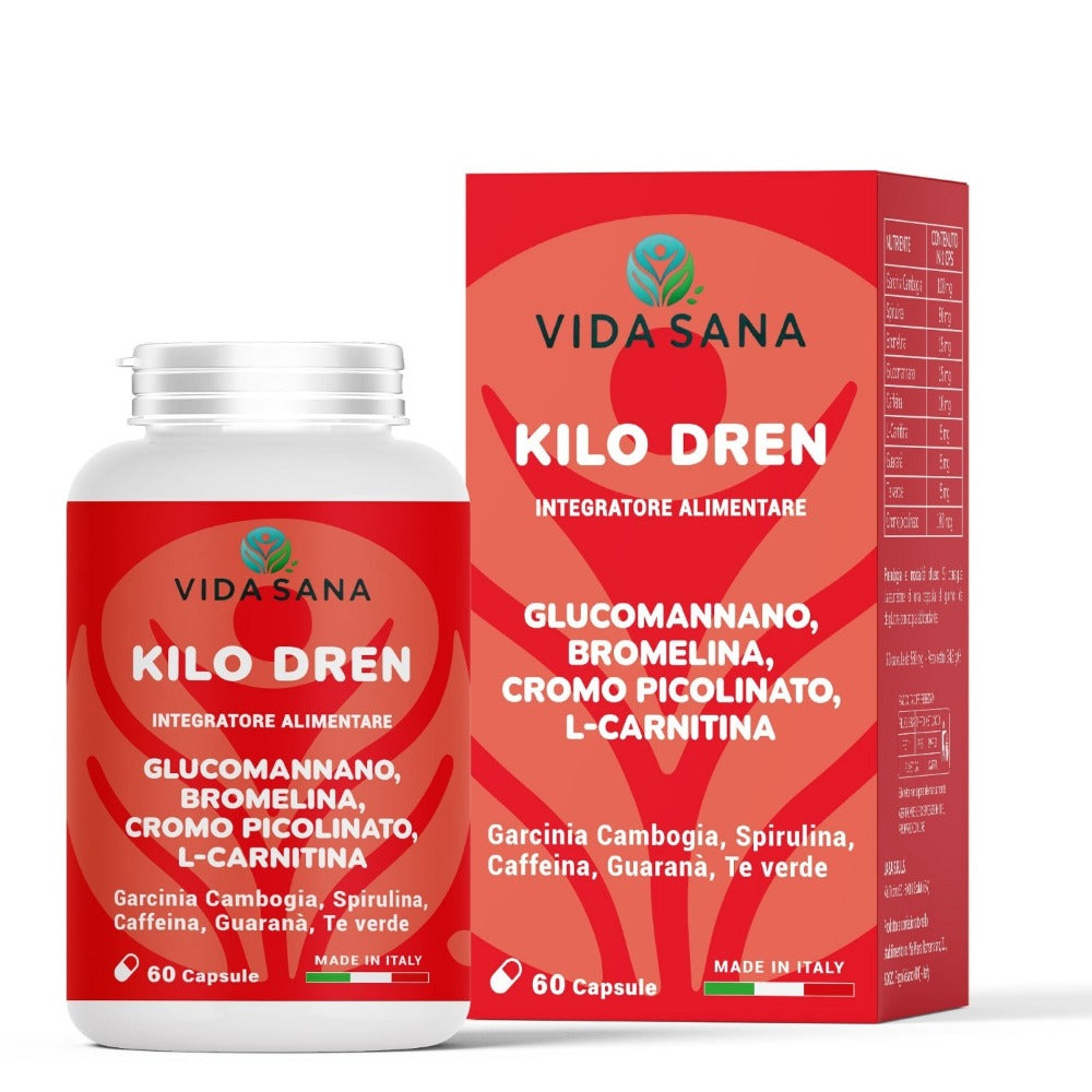 Integrador Natural para Hombre y Mujer 60 Cápsulas Hecho en Italia - Envío Rápido desde Almacén Local