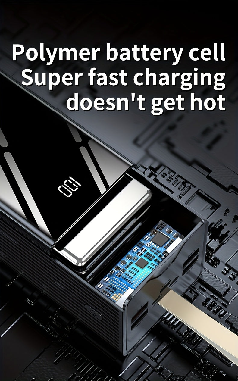Power bank para carga durante viajes y uso diario | 100000Mah