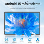Tablet | Tablet QDDQ 2026 Android 15, 11 pulgadas, 256GB de almacenamiento, 24GB (6GB+18GB Expandido) de RAM, 8000Mah, Tablet 2-en-1 con Teclado