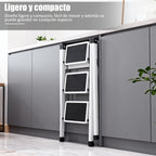VORTEX Escalera plegable doméstica de acero aleado antideslizante