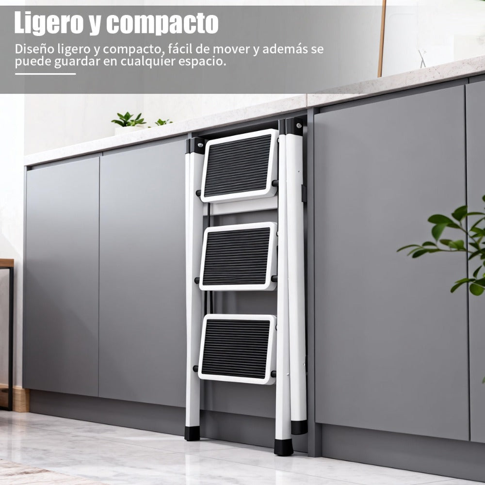 VORTEX Escalera plegable doméstica de acero aleado antideslizante
