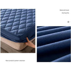 1 pc Protector de colchón acolchado, Súper Suave y Cómoda, Funda de colchón Elástico en Todo Contorno, Lavable a Máquina, Cubre de Colchón Ideal para Dormitorios, Habitaciones de Invitados, Residencias y Hoteles