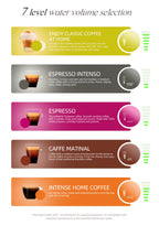 Cafeteras de cápsulas | Cafetera HiBREW 5 en 1 para cápsulas múltiples, café caliente/frío, DG Cappuccino Nes, para cápsulas pequeñas ESE Pod y