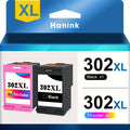 Paquete de 2 cartuchos de tinta 302XL de 302XL, reemplazo compatible para HP 302 para HP 302XL Deskjet 2130 2131 1110 1111 1112 3630 5200 3639 4520 Impresora