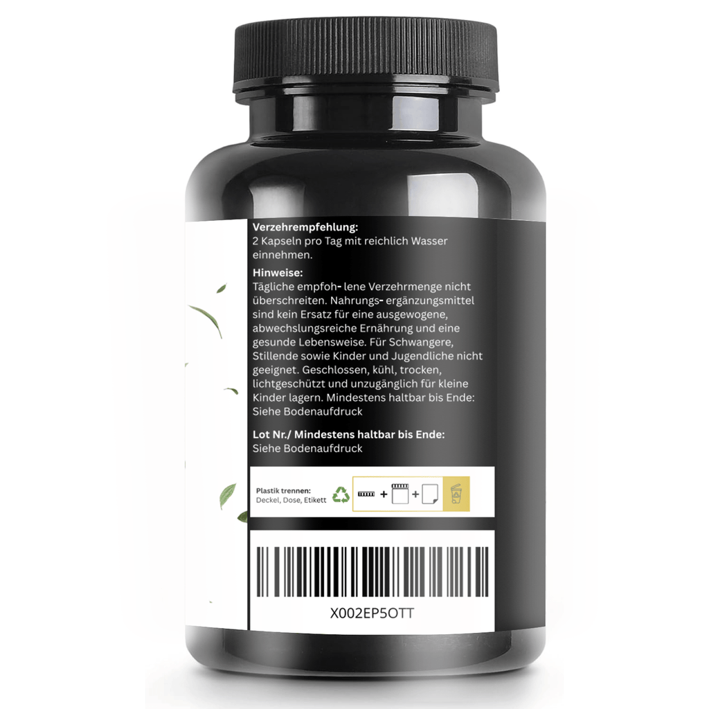 Cápsulas de Shilajit con Ácido Húmico y Minerales Traza – 1300 Mg por Dosis – 180 Cápsulas Veganas – Suplemento de Mumijo Shilajit para Adultos