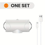 4/2/1 Luz Nocturna LED Inteligente con Sensor de Movimiento, 3 Modos de Iluminación, Cambio de Color RGB, Montaje Magnético Recargable USB para Entrada, Dormitorio y Armario