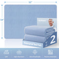 Paquete de 4 (132X86Cm)/Paquete de 2 (91X86Cm)/Paquete de 1 (91X86Cm) Protectores Extra Absorbentes Lavables, Protectores de Secado Rápido para Cama, Protectores Reutilizables Lavables para Perros, Pañales