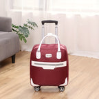 Maleta de Viaje Plegable de Gran Capacidad, Bolso de Viaje para Exteriores, Maleta con Ruedas, Bolso Unisex con 4 Ruedas Univer y Asa Retráctil, Maleta Ligera, Robusta y Duradera