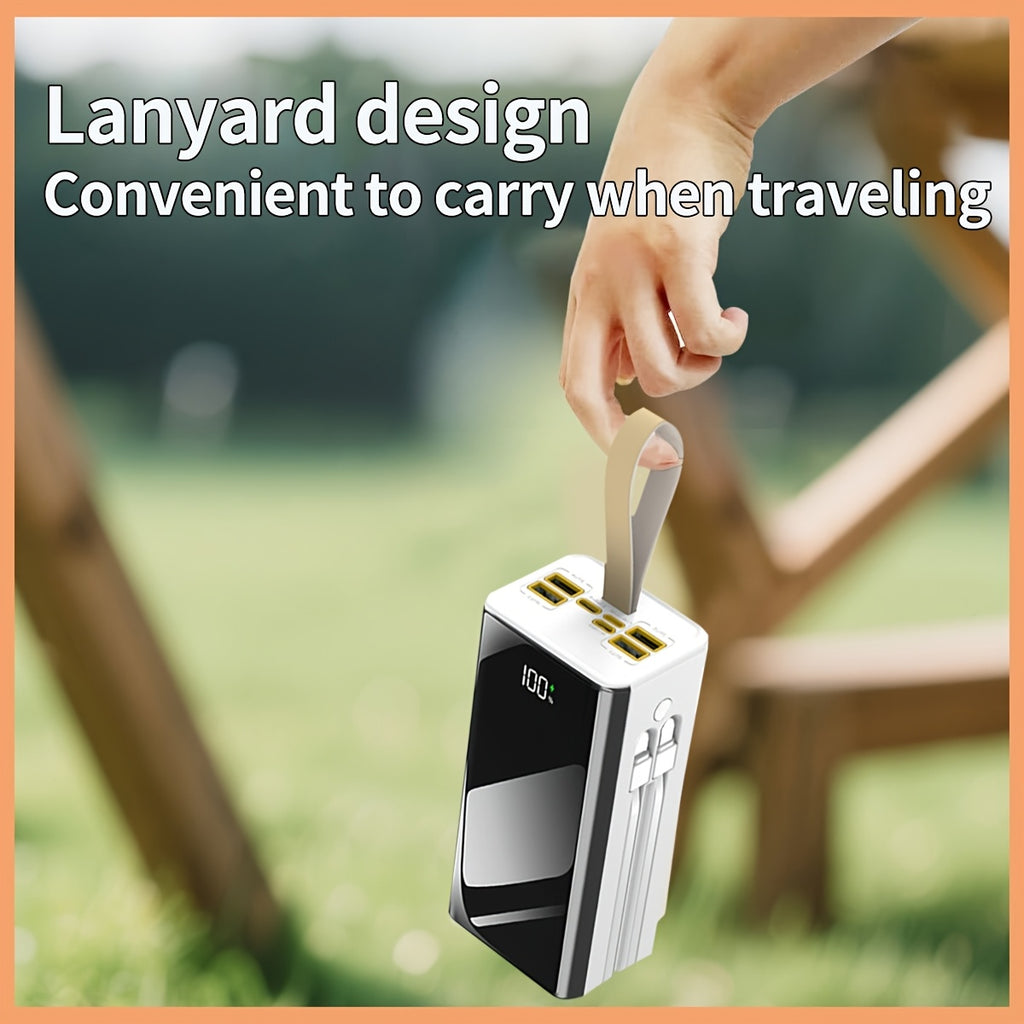 Power bank para carga durante viajes y uso diario | 80000mAh y 30W