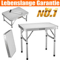 Mesa Plegable de 60x45x26/56cm, Resistente y Ajustable, Ideal para Camping, Picnic, Fiestas al Aire Libre y BBQ. Mesa Portátil con Asa de Transporte, Perfecta para Jardín, Cocina y Exteriores. ¡La Mesa BBQ de Aluminio Definitiva para tus Fiestas!