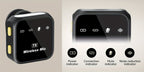 Micrófono Lavalier Inalámbrico para iPhone iPad Android con Estuche de Carga, 80H de Batería, Cancelación de Ruido, Alcance de 49.99 metros, Micrófono de Solapa con Clip Plug-Play para Grabación de Video, Vlog, Transmisión en Vivo