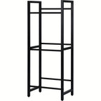 1pc Estante de Bebidas Metálico de Estilo Industrial de 3 Niveles - Ahorra Espacio, Antioxidante con Almohadillas Estables y Diseño de Ángulo de Inclinación, Perfecto para Encimera de Cocina y Almacenamiento en Armario, Estante de Almacenamiento de Cocina