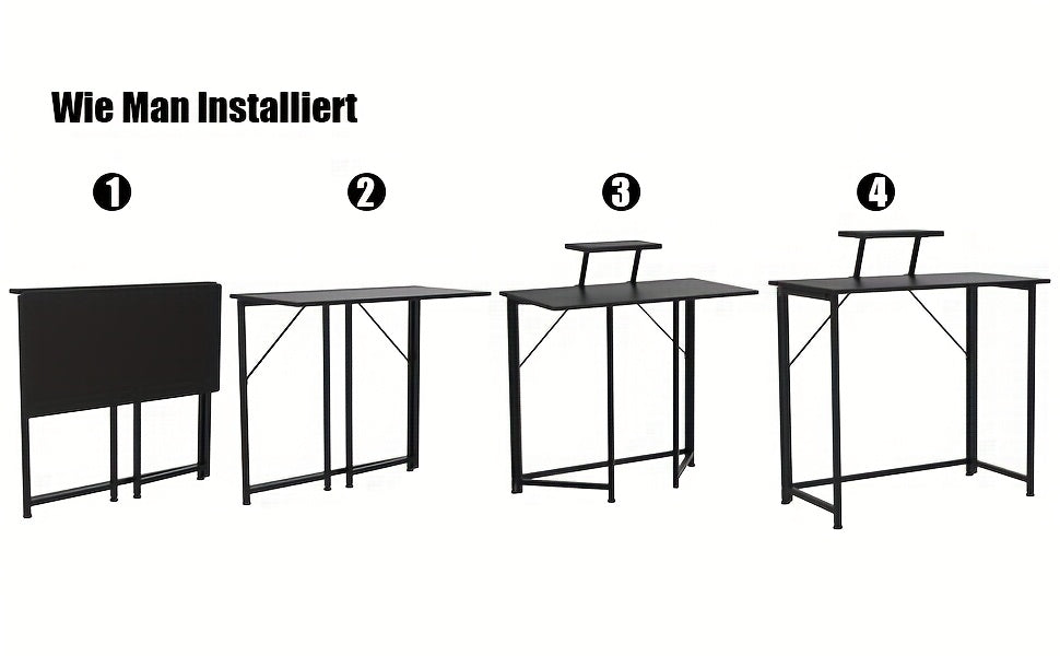 Mesa plegable y ajustable para portátil para oficina en casa y estudio