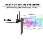 PEIKO WOLRD Auricular con Traductor de Idiomas: Soporte para 136 Idiomas, Traducción en Vivo y Voz Sin Conexión a Internet (11 Lenguas)