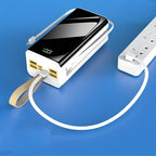 Batería externa de 80000 mAh para camping viajes y carga multidispositivo | 80000 mAh