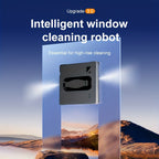 Puruikai 21B Black Friday Navidad Nuevo Producto Almacén Local Cuadrado Robot de Limpieza de Ventanas Inteligente, Control Remoto Rociado Automático de Agua Limpieza de Vidrios de Ventanas Dios HCR-21B, Adecuado para el Hogar, la Oficina
