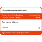 Pack 2x Creatina Monohidratada en Polvo Sin Sabor – 1000 g Totales – Creatina Micronizada 100 % Pura – Vegana y Sin Gluten – Sevens Nutrition