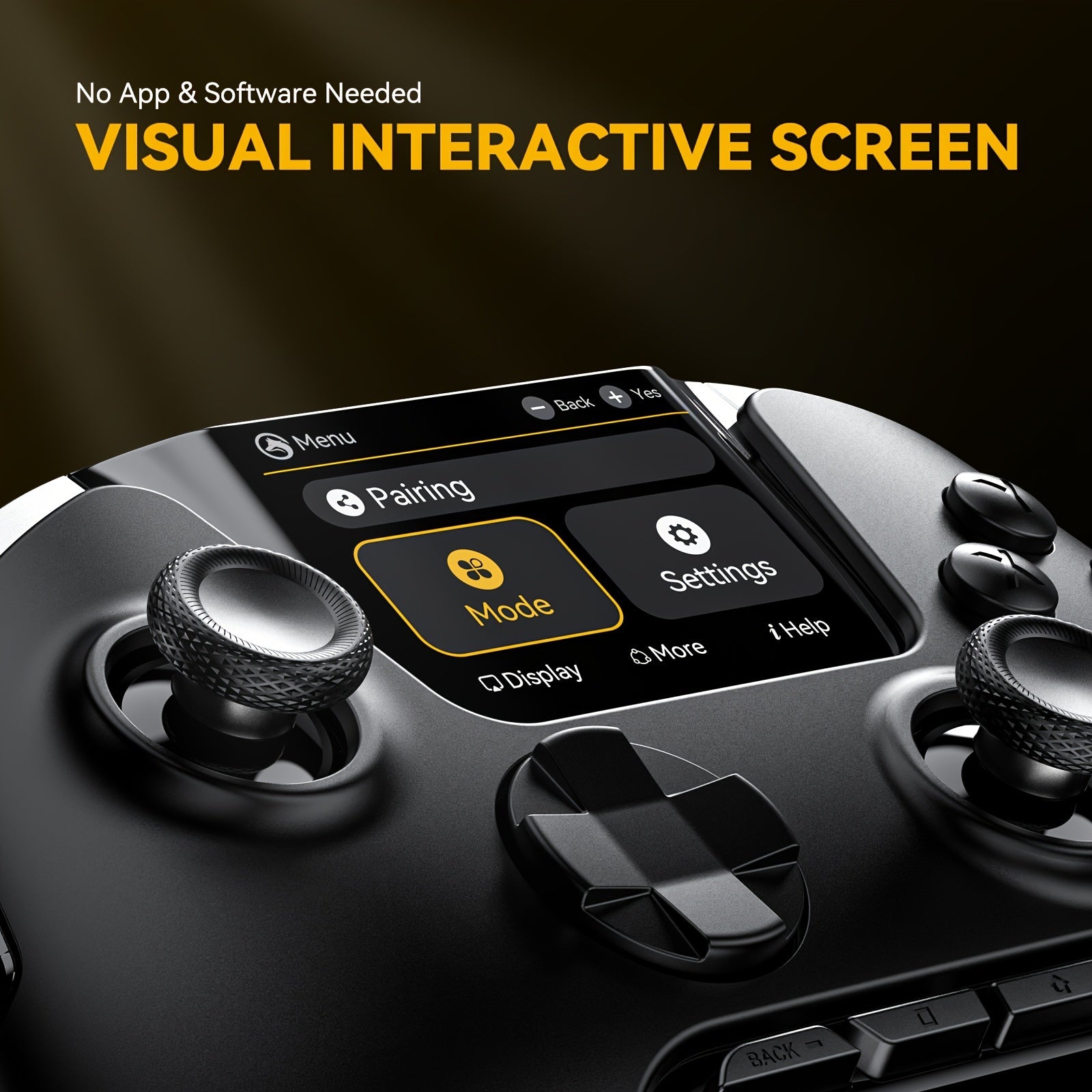 Mando inalámbrico con base de carga para PC, Switch y dispositivos móviles