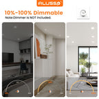 Foco LED empotrable regulable 6pcs | Dormitorio salón cocina y pasillo