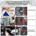 Kit de herramientas | Juego de herramientas de 899/53/51/46 piezas, kit de herramientas de maquinaria para reparaciones del hogar y kit de
