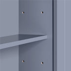 Costoffs Armario con Espejo para Baño con Puerta de Espejo, Armario Colgante para Baño con Espejo de Pared con 3 Estantes 56 Cm X 13 Cm X 58 Cm