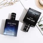 Perfume para hombre de 55 ml + 3 ml, colonia con notas de madera, leche, cítricos y ébano, desprende un aroma caballeroso y duradero, perfecto para citas, fiestas y para regalar, regalos de San Valentín