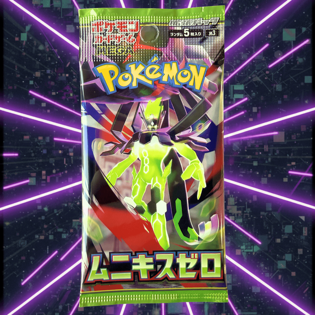 1 sobre de refuerzo Pokémon versión japonesa - M3 Munikis Zero / Nihil Zero - Nuevo sellado