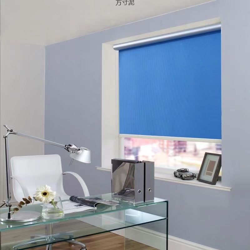 Estor Enrollable Semiopaco para Ventana, Cortina Enrollable Interior con Control de Luz y Privacidad, Estores Modernos para Dormitorio, Salón y Oficina, Persianas Enrollables Decorativas,60/80/90/100/120/135/150 cm. Instalación con Taladro 