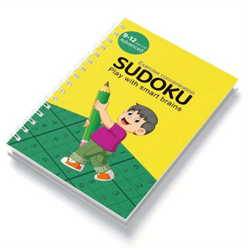 1 juego de Sudoku para niños: fortalece habilidades matemáticas y lógicas con rompecabezas desafiantes para edades de 9 a 12 años.