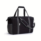 Bolso de mano plegable y ligero de 30L, aprobado por aerolíneas, 18x14x8 pulgadas, compatible con TSA, con bolsillo húmedo, para viajes nocturnos y gimnasio (esencial de viaje unisex 2026)