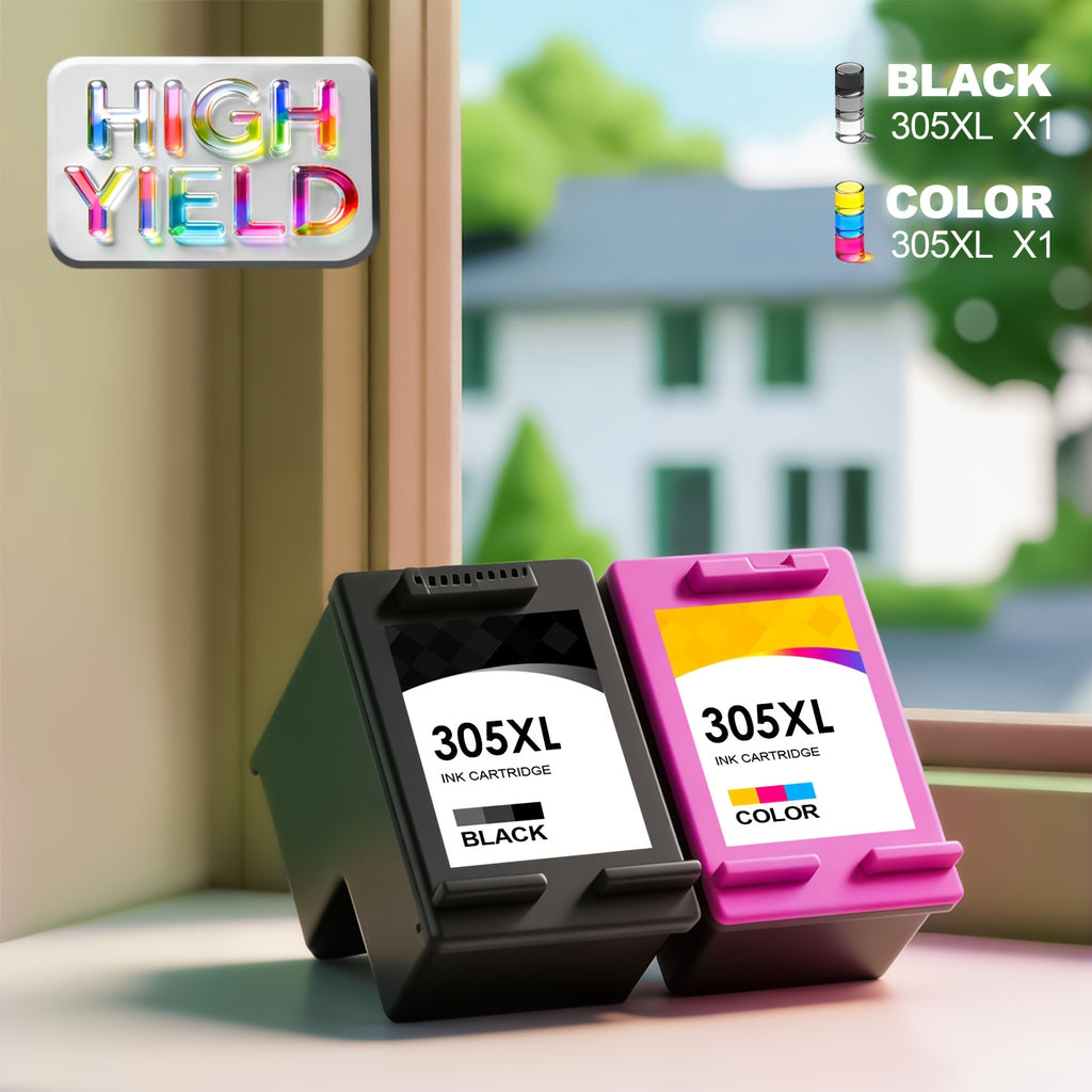 Cartuchos de tinta de alta capacidad 305XL 305 compatibles con impresoras HP Deskjet 2800e 2810e 2820e 2821e 2822e 2823e 2800 2810 2820 2821 2822 2823 4220e 4222e 4230e