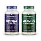 Pack Multivitaminas 60 cáps + Omega 3 90 cáps - MUSCLEFIT