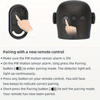 Alarma con detector de movimiento infrarrojo PIR CPVAN y control remoto, sensor de movimiento antirrobo para el hogar de 120 decibelios altos