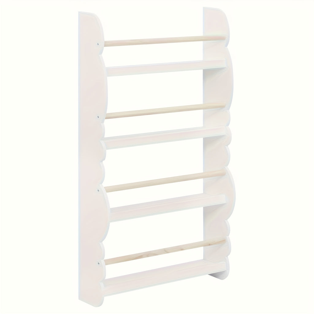 Librerías y estanterías | 1pc Estante Organizador de Libros con Estanterías para Almacenar Libros, Pino E1 MDF, Sala de Juegos o Sala de