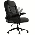 Silla de oficina ejecutiva, silla de oficina en casa grande y alta de alta resistencia para 226.8 kg, soporte ergonómico para cuello, espalda y cintura, rueda silenciosa de cinco patas, adecuada para escritorio de computadora en casa, escritorio