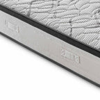 Colchón ROYAL DELUXE con Efecto MEMORY - Espuma HR de Alta Densidad - 100% Ortopédico Hecho en Italia - Funda con Efecto Relajante CARBONIO