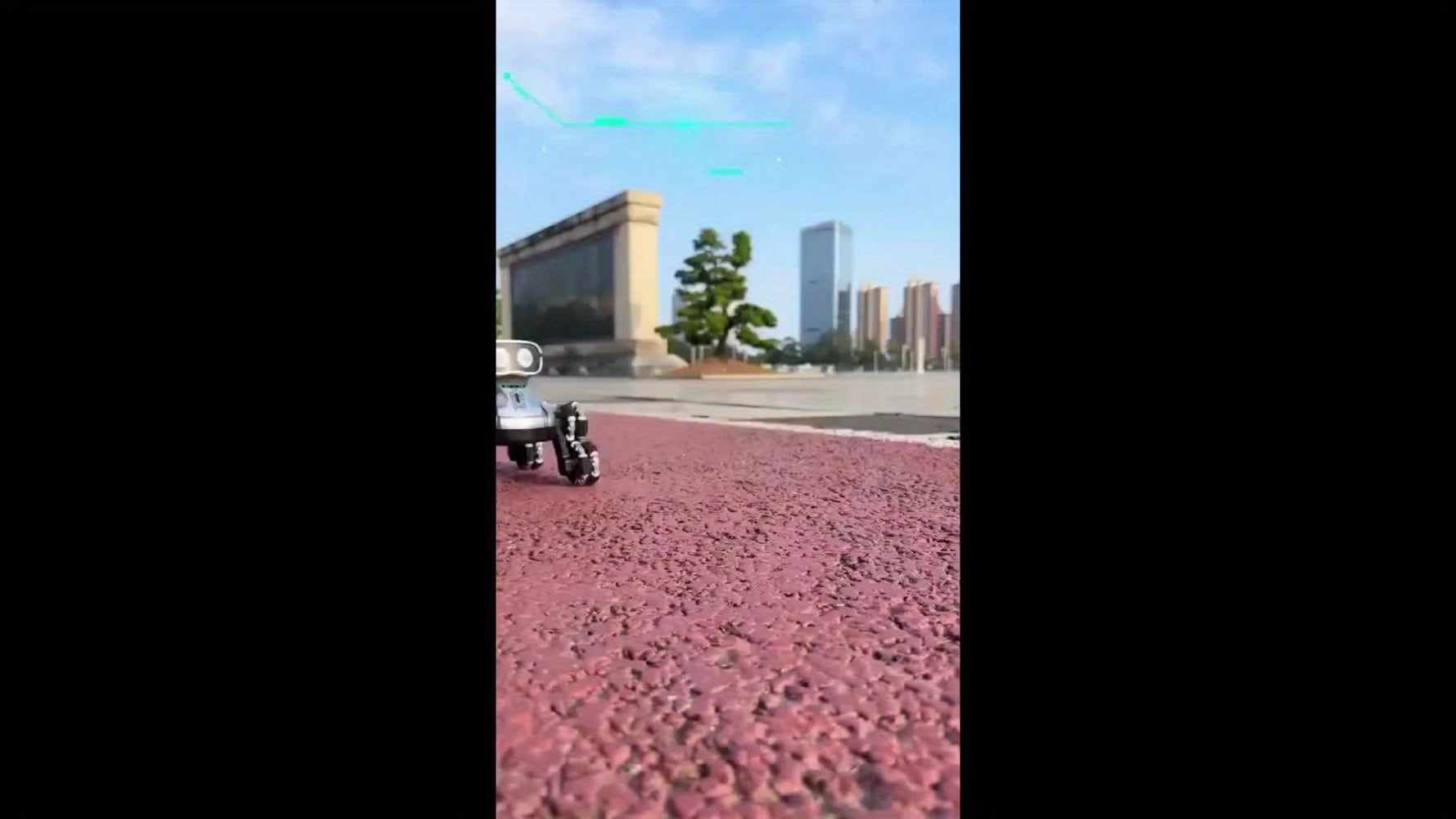 Robot Perro Espacial Mecánico más Nuevo de 2025 con Control Remoto y Tracción en 8 Ruedas, Apto para Fiestas, Espectáculos de Acrobacias - Juguete de Robot de Plástico Duradero, Mascota Electrónica para Juego al Aire Libre, Construcción Robusta, Acrobacia