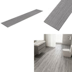 Pisos de Vinilo PVC Autoadhesivos con Aspecto de Madera - 18/36 Piezas, Baldosas Despegables para Cocina, Sala, Balcón - 2.51m²/5.02m²