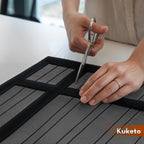 Mosquitera - Magnética Multidimensional para Puertas y Ventanas de Balcón - Mosquitera con Cierre Automático - Variantes de Ancho 80-160 Cm - Longitud 210/220 Cm - Diferentes Colores - para Hogar, Apartamento y Balcón - Protección contra Moscas y Mosquito