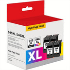 Cartuchos de Impresora PG-545XL CL-546XL para Canon 545 546 XL, Paquete Multipack de Repuesto para Pixma MX495 TR4550 TS3150 TR4551 MG3050 MG2555s MX490 TS3151 MG2550s TS3350 MG2950 MG29500 S MG3051