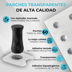 ETISEN, Tiras nasales magneticas, +60 parches, Ayudan a respirar mejor por la nariz, Tiras nasales antironquidos, Dilatador nasal magnetico, Guía de uso, Tiras nasales deportivas, Hipoalergénicos