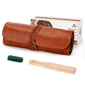 Set de 15 herramientas de tallado de madera PU para bolsas, kit de tallado de madera artístico, caja de regalo para tallado de madera, para amantes de la artesanía