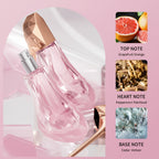 Set de 2 Perfumes para Zapatos de Tacón Alto Rosas y Amarillas, Aumenta tu Confianza, Fragancia Ideal para Uso Diario y Viajes, 30ML Cada Uno
