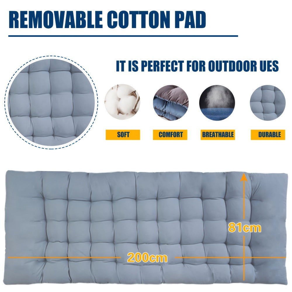 Cama de campaña plegable extragrande para adultos, con colchón grueso, 300 kg-400 kg, cama de exterior de alta resistencia con bolsa de transporte, cama portátil para viajes al aire libre, camping, playa, vacaciones