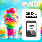 Cartuchos de Tinta Negra Remanufacturados 301XL 301 de Reemplazo para HP Deskjet 1000 1050 1510 1512 2050 2050A 2510 2540 3050 Officejet 2620 2622 4630 4632 Neid 4500 5530 4502 Impresora