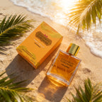 COCONUT SUNSHINE Eau De Parfum para Mujer - Aroma Tropical de Coco y Floral con Vainilla, para Uso Diario y Vacaciones, Perfume de Verano en Botella Amarillo Solana