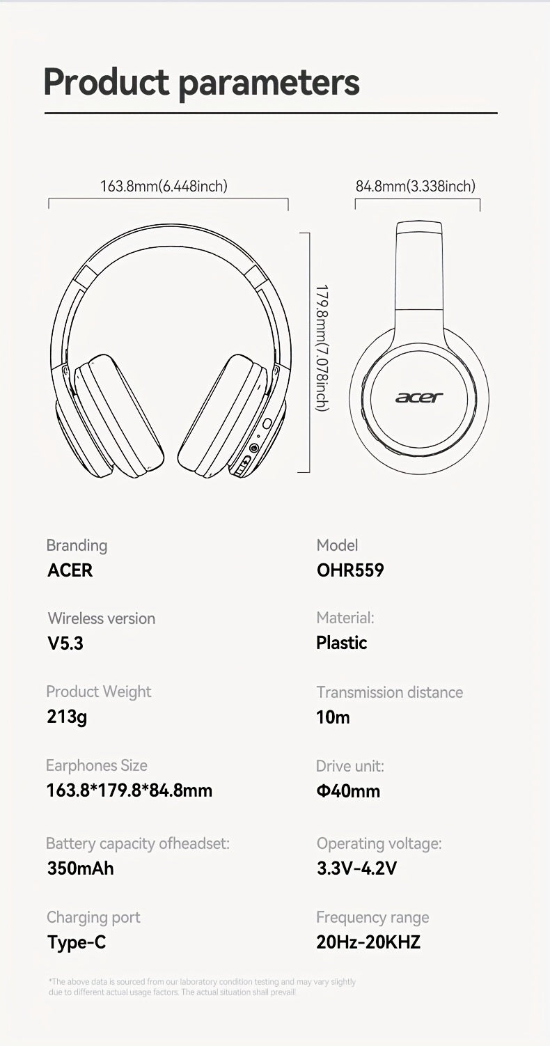 Auriculares Bluetooth para música, llamadas y deporte | Plegable