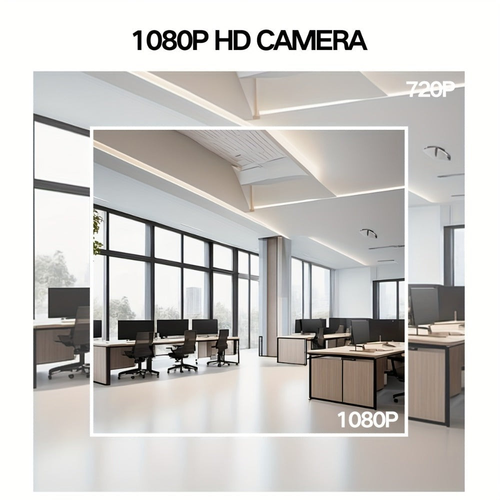 Cámara Despertador 1080P WIFI con Detección de Movimiento, Visualización Remota y Control por APP para Mantener Segura tu Hogar, Oficina, Mascotas y Bebés